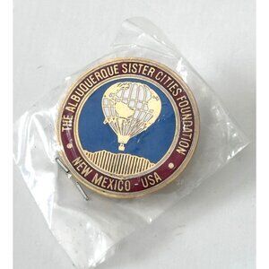 The Albuquerque Sister Cities Foundation New Mexico Lapel Pin